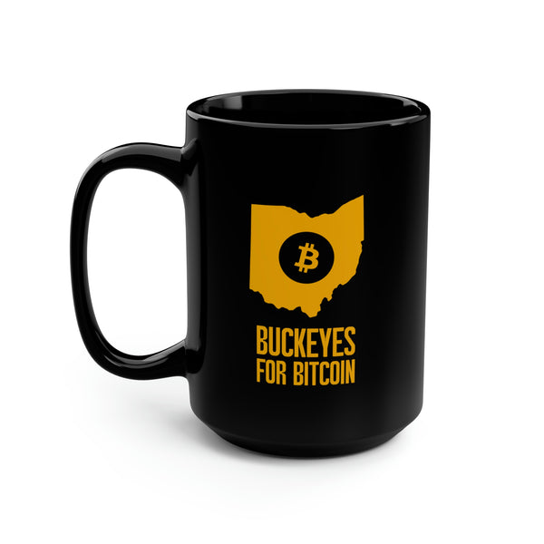 Buckeyes for Bitcoin | Black Mug