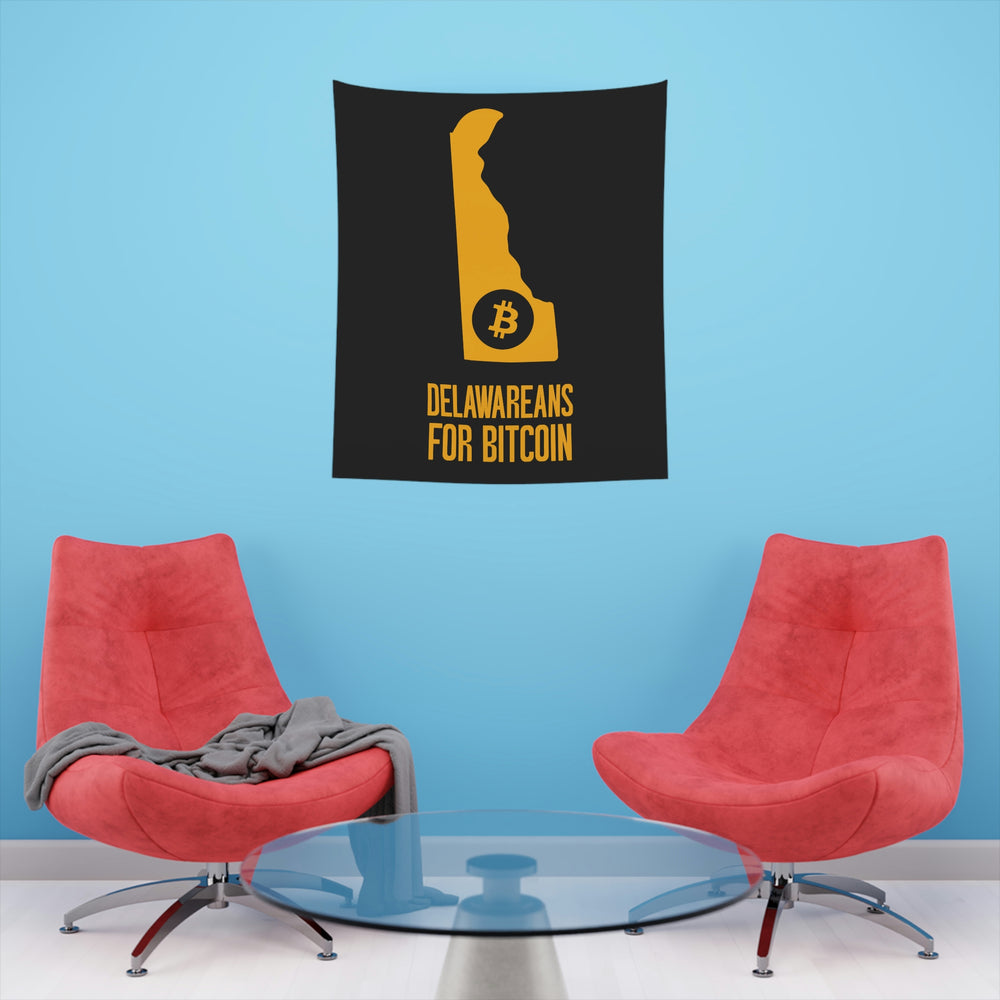 Delawareans for Bitcoin | Wall Tapestry