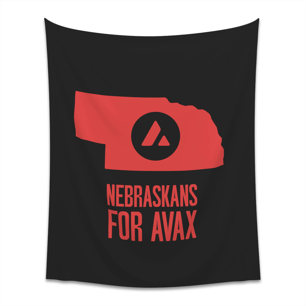 Nebraskans for Avax | Wall Tapestry