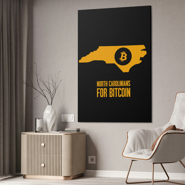 North Carolinians for Bitcoin | Wall Canvas