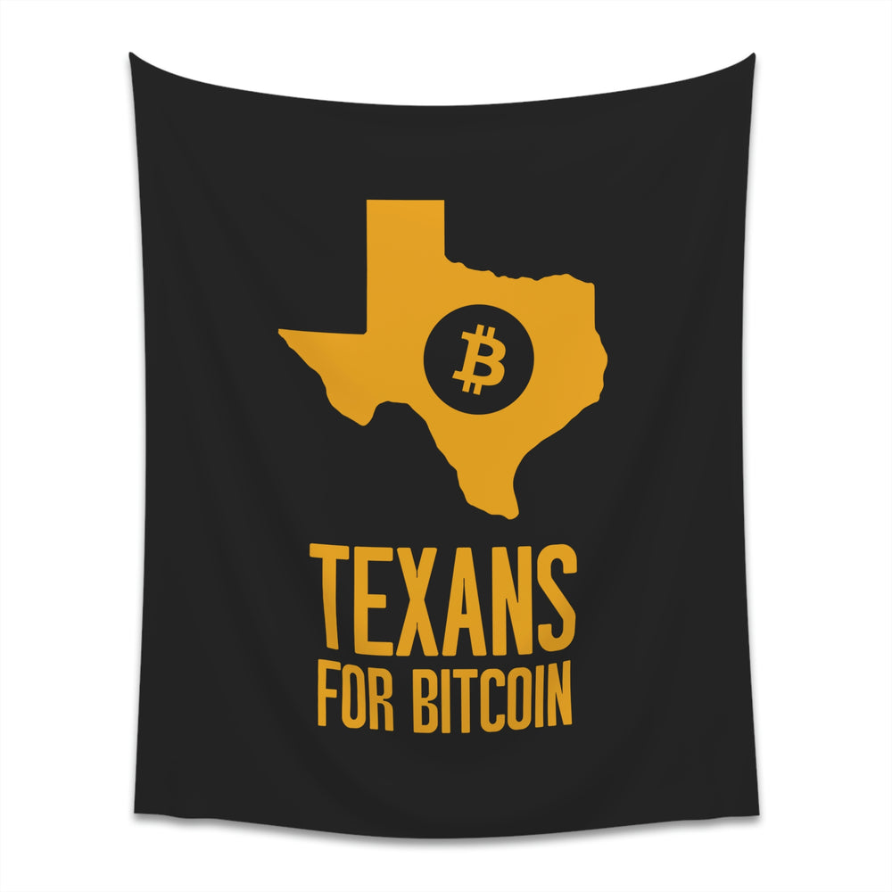 Texans for Bitcoin | Wall Tapestry