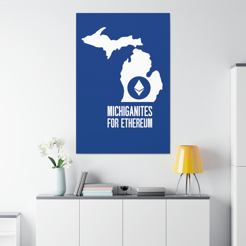 Michiganites for Ethereum | Wall Canvas