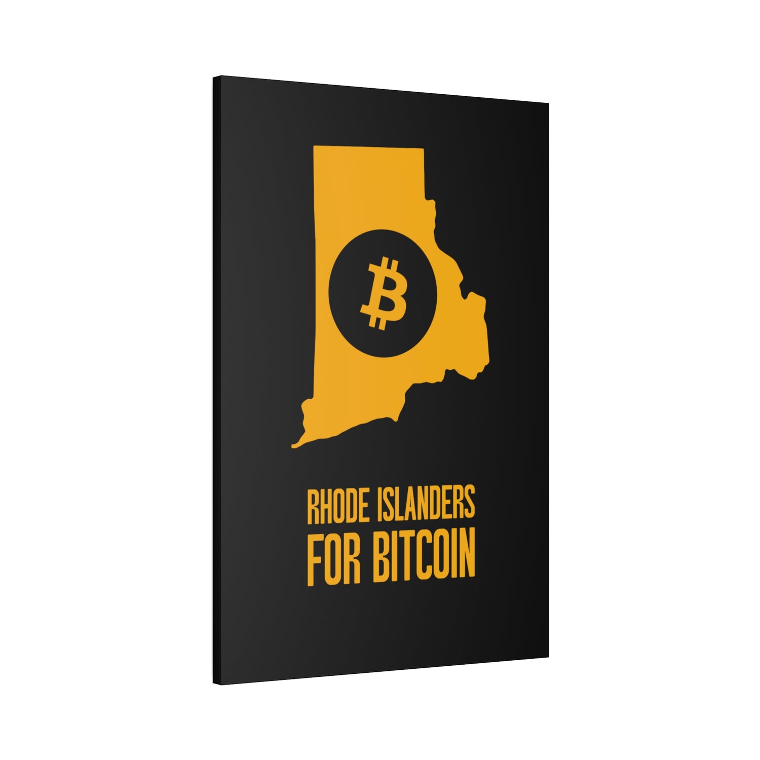 Rhode Islanders for Bitcoin | Wall Canvas