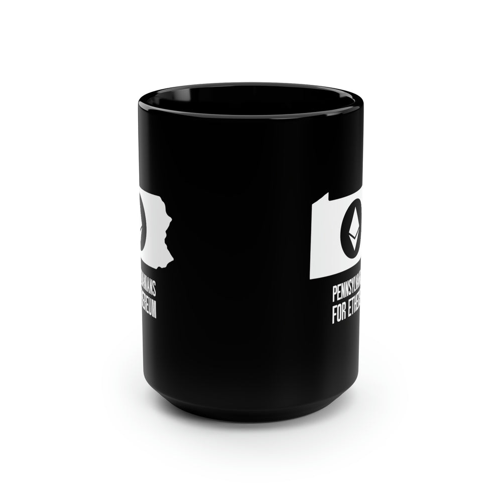 Pennsylvanians for Ethereum | Black Mug