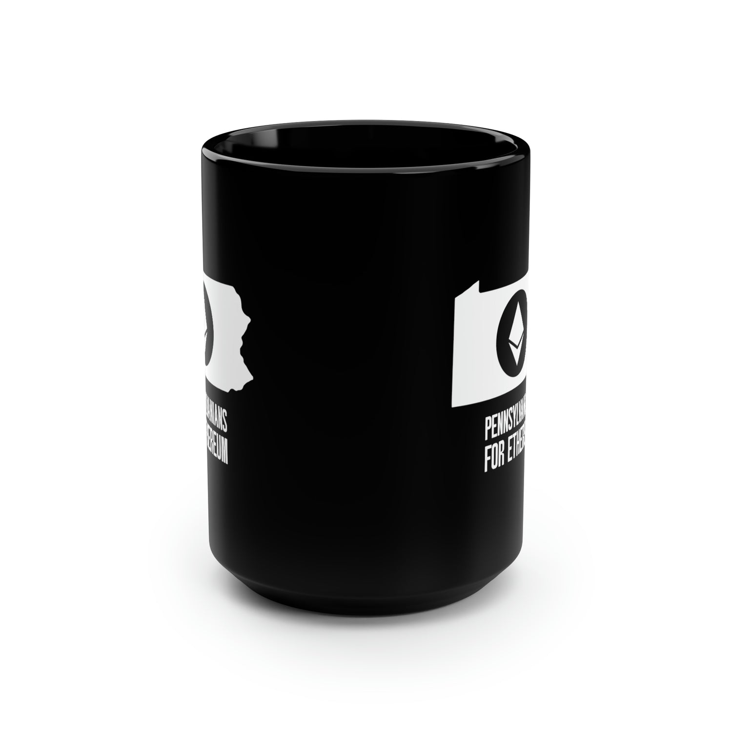 Pennsylvanians for Ethereum | Black Mug