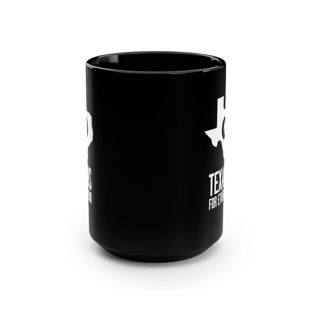 Texans for Ethereum | Black Mug