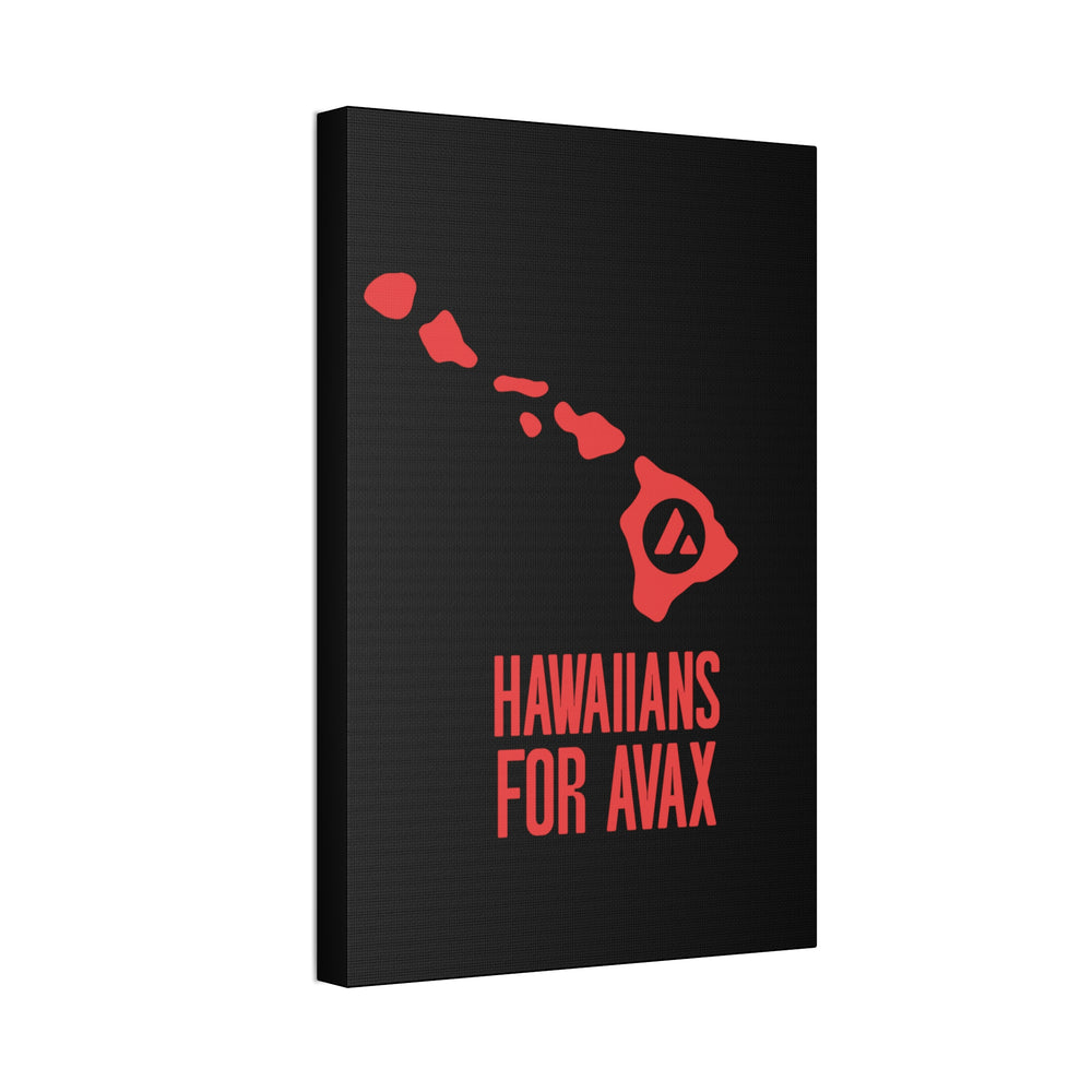 Hawaiians for Avax | Wall Canvas