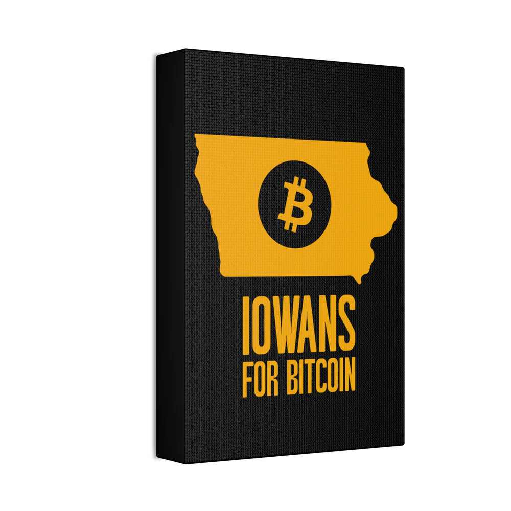 Iowans for Bitcoin | Wall Canvas