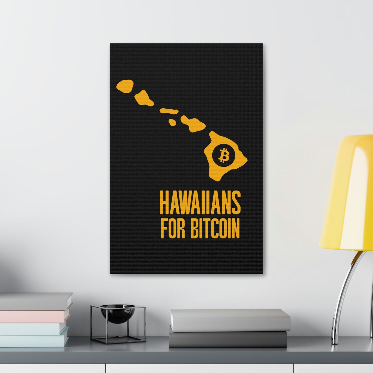 Hawaiians for Bitcoin | Wall Canvas