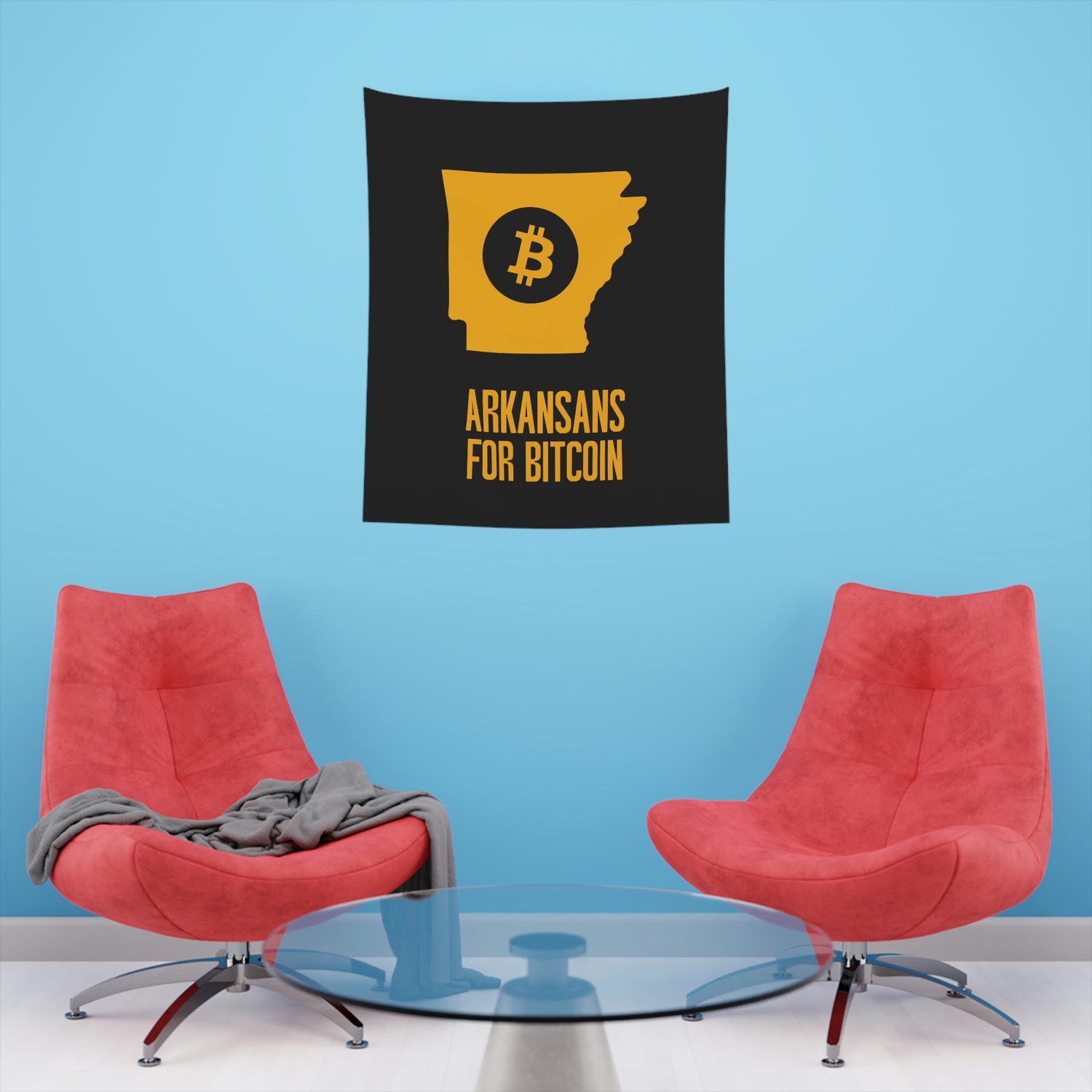 Arkansans for Bitcoin | Wall Tapestry