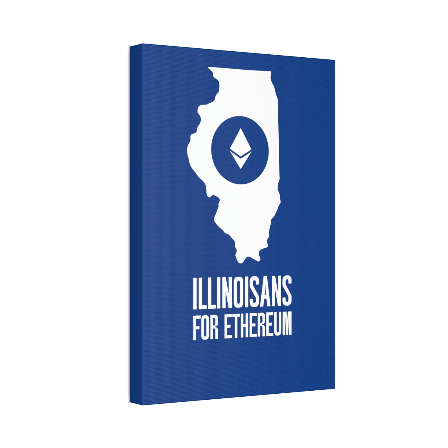 Illinoisans for Ethereum | Wall Canvas