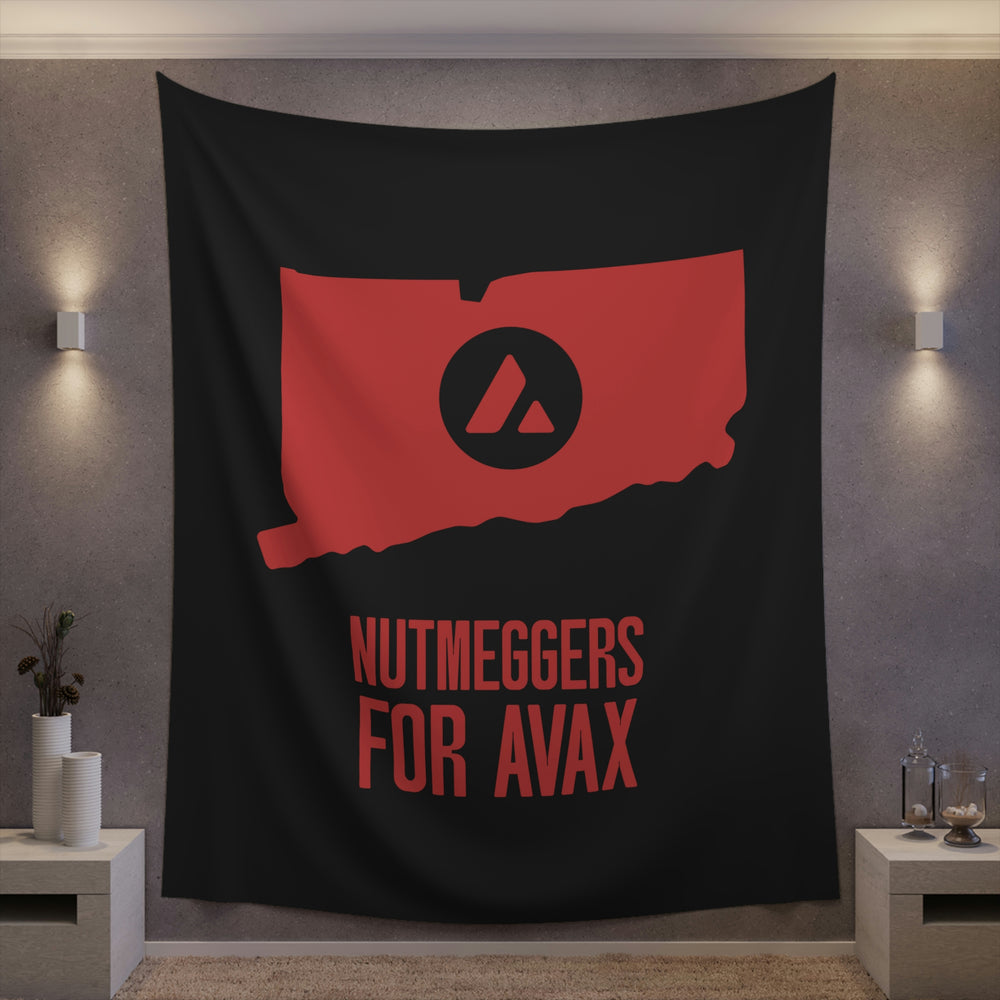 Nutmeggers for Avax | Wall Tapestry