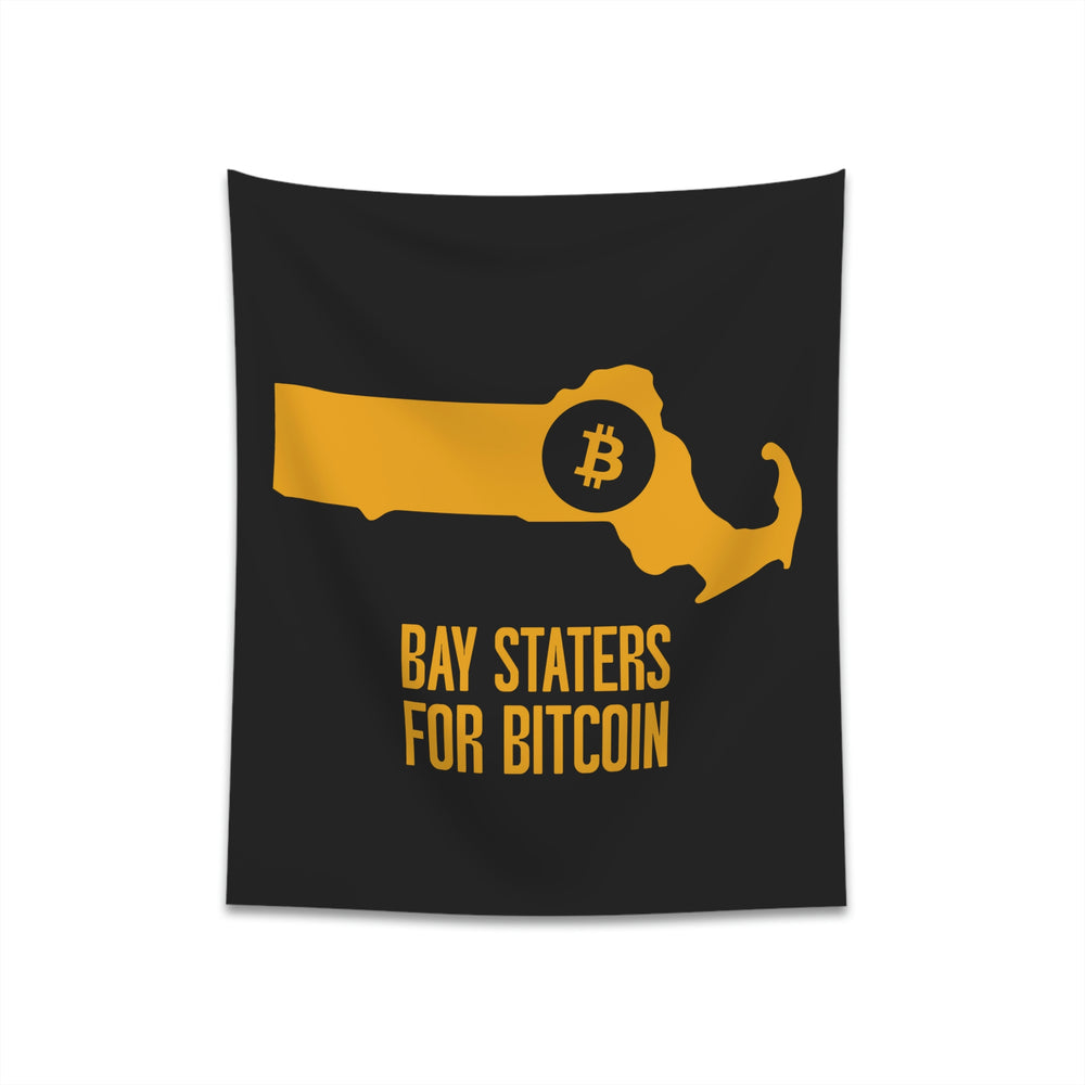 Bay Staters for Bitcoin | Wall Tapestry