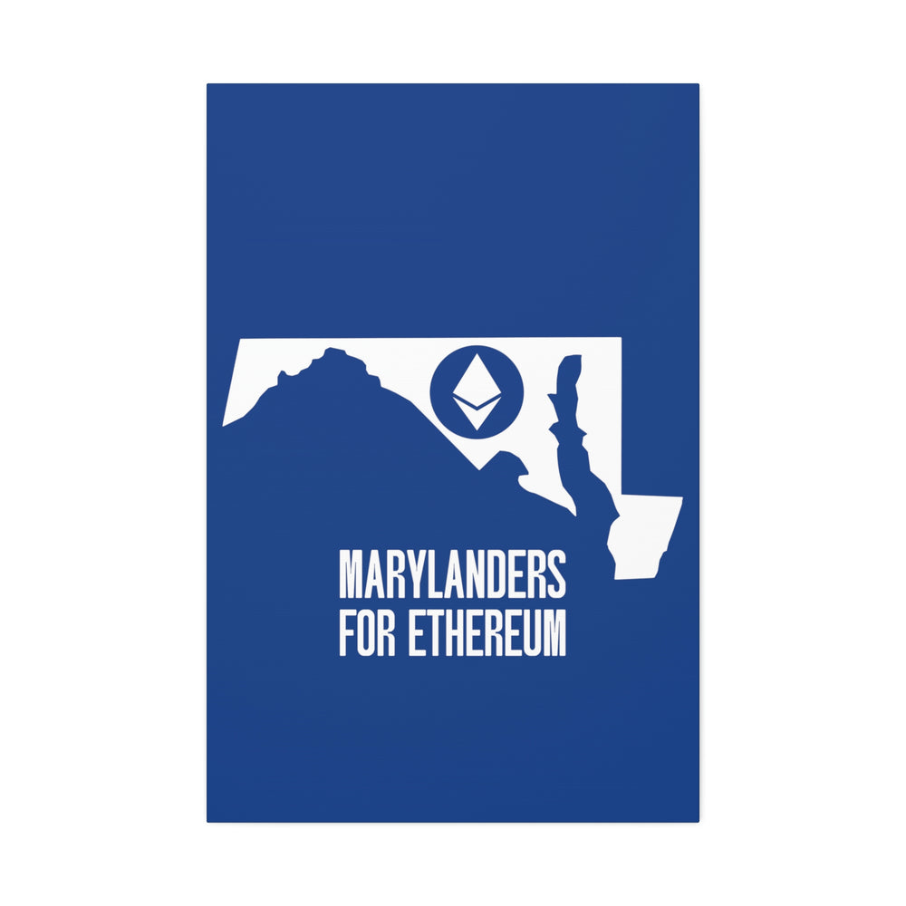 Marylanders for Ethereum | Wall Canvas