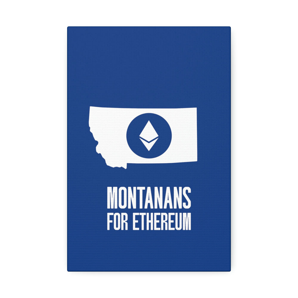 Montanans for Ethereum | Wall Canvas