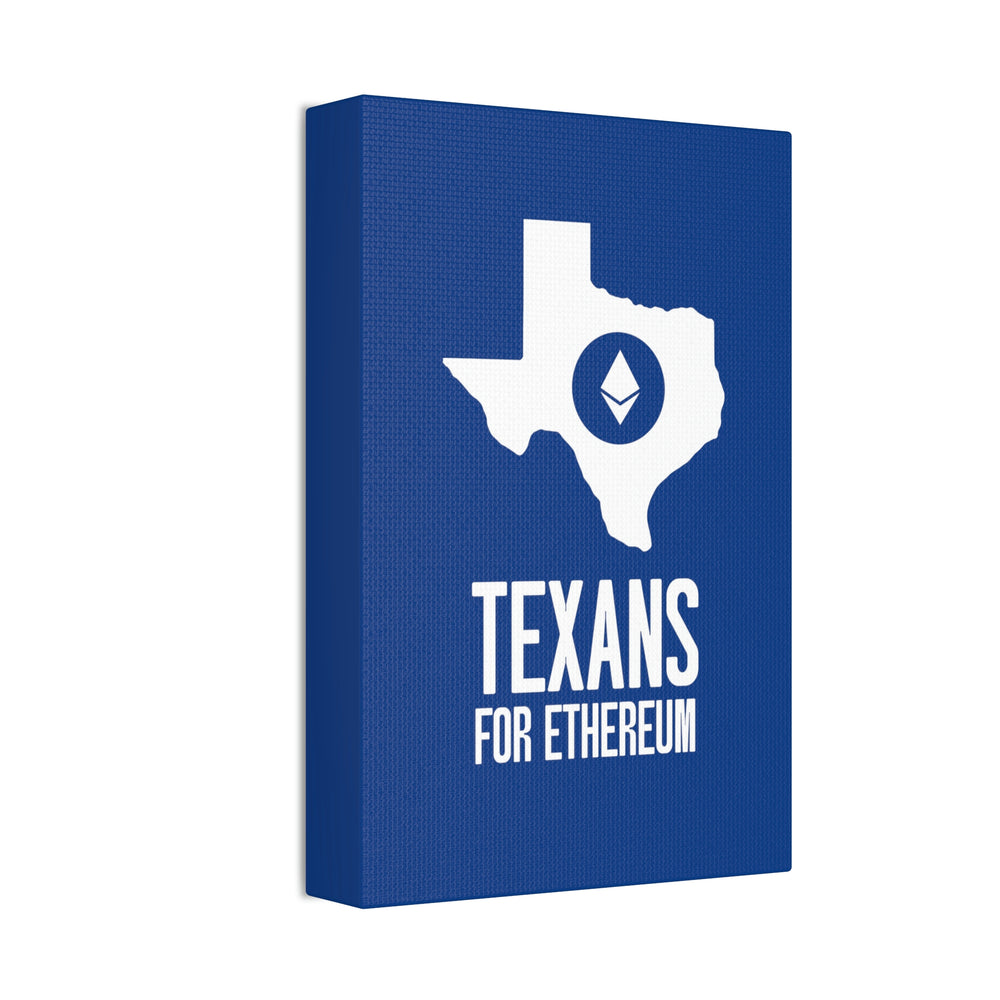 Texans for Ethereum | Wall Canvas