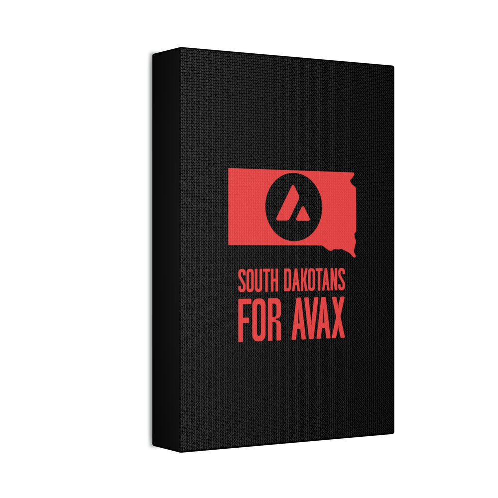 South Dakotans for Avax | Wall Canvas