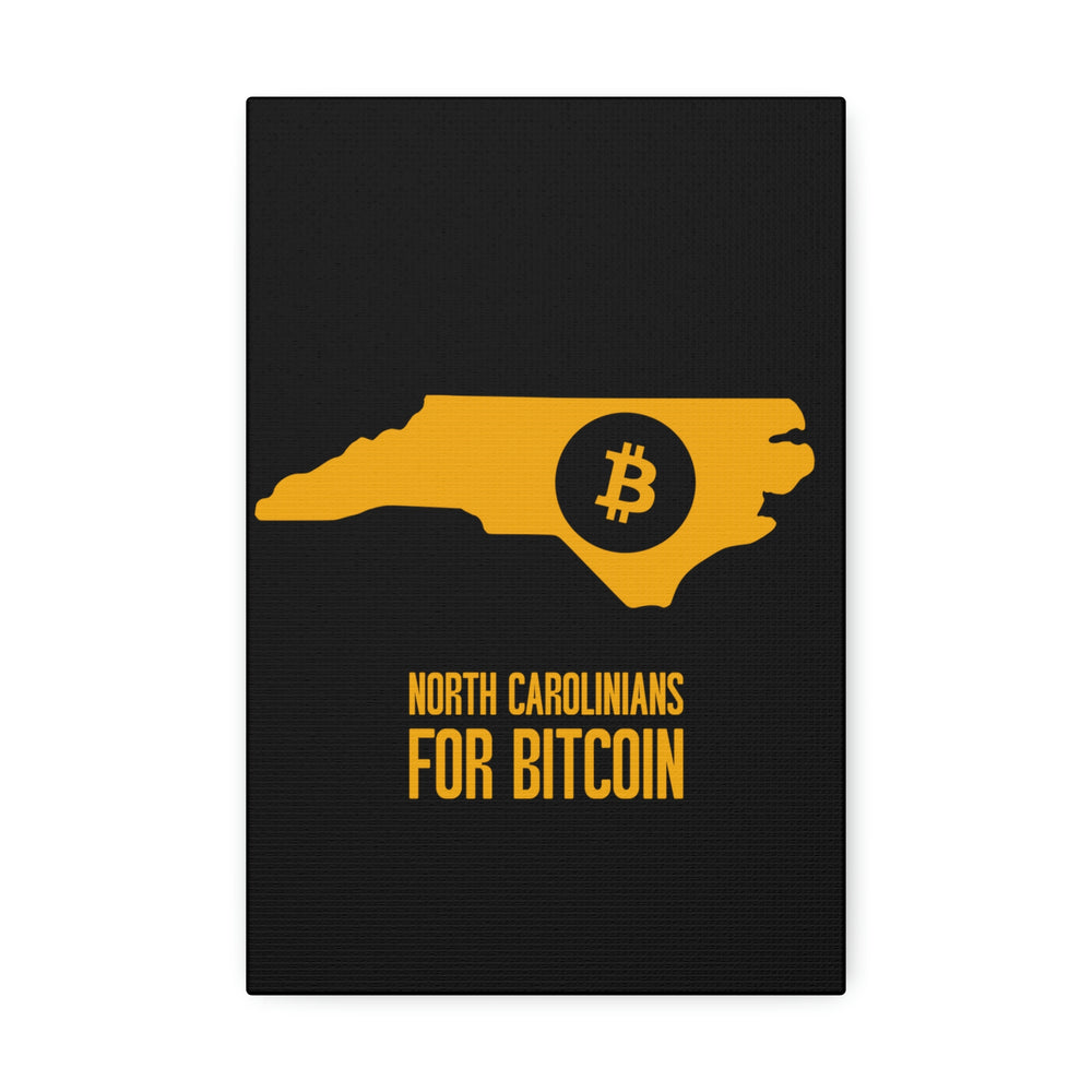 North Carolinians for Bitcoin | Wall Canvas