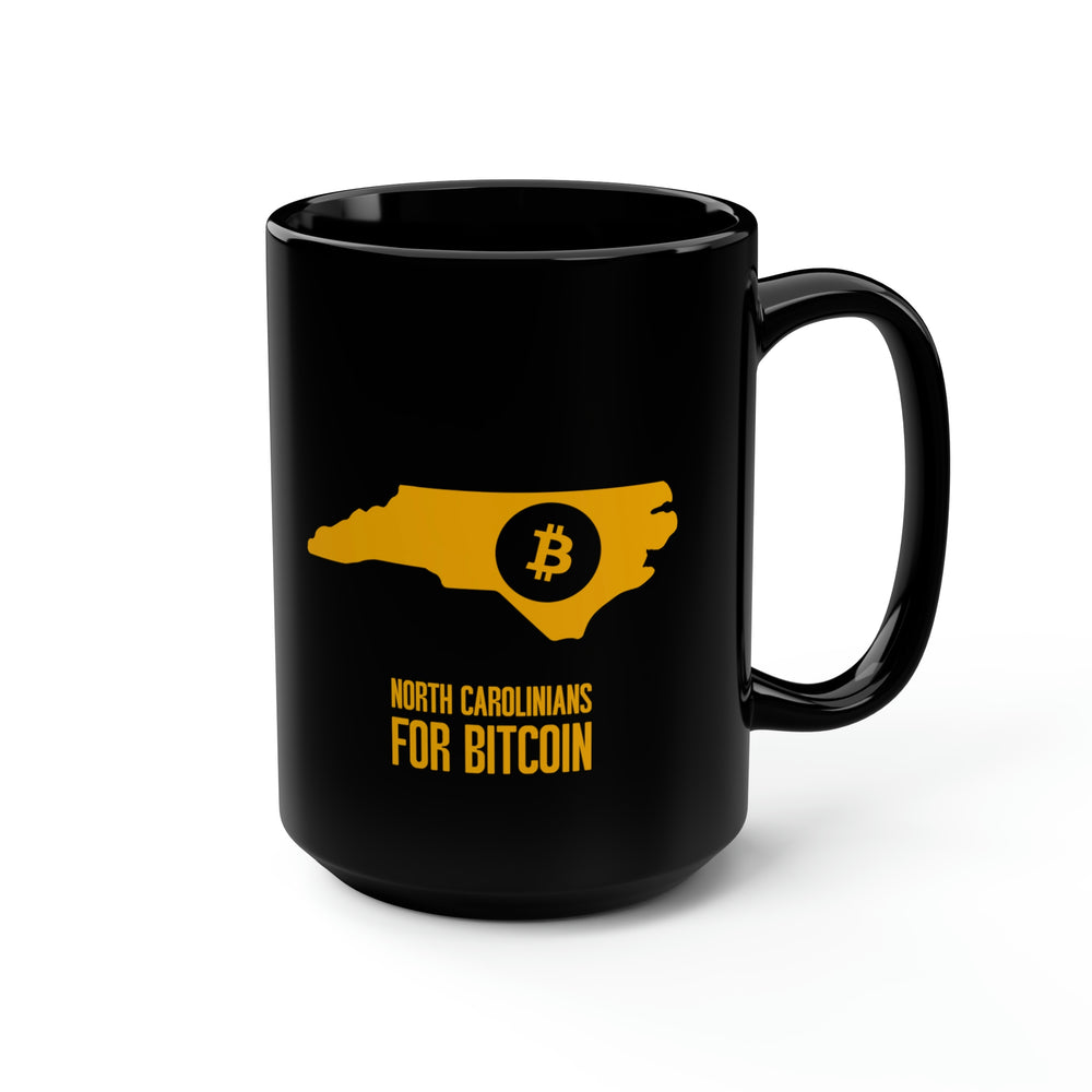 North Carolinians for Bitcoin | Black Mug