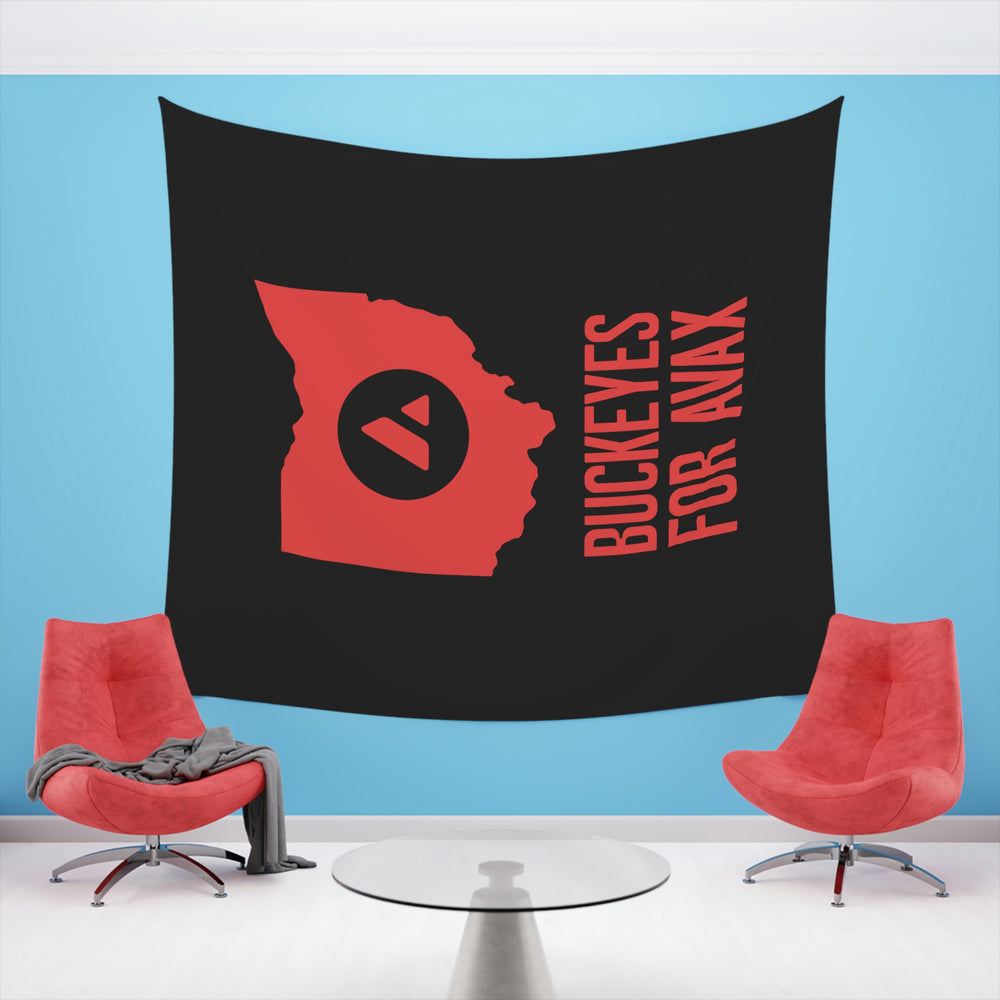 Buckeyes for Avax | Wall Tapestry