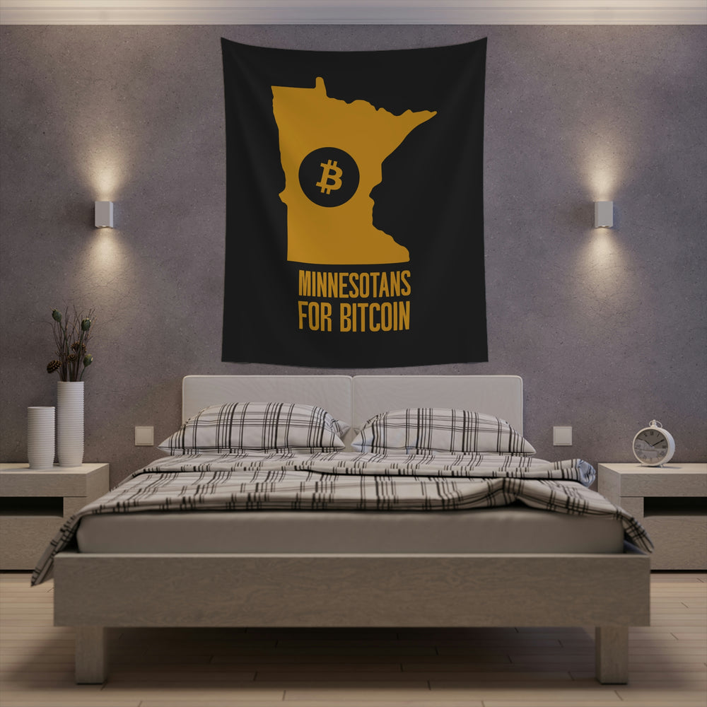 Minnesotans for Bitcoin | Wall Tapestry