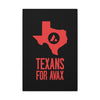 Texans for Avax | Wall Canvas