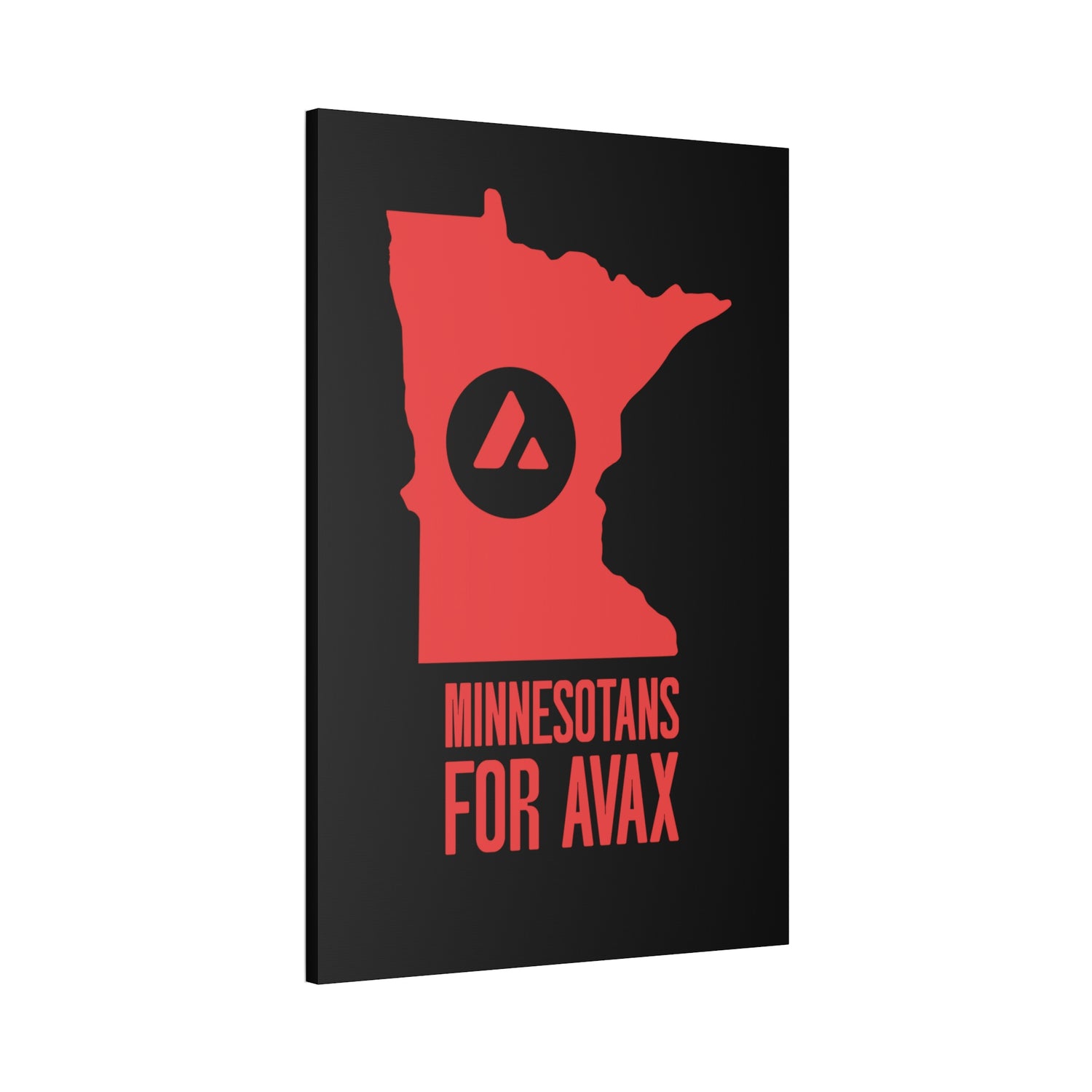 Minnesotans for Avax | Wall Canvas