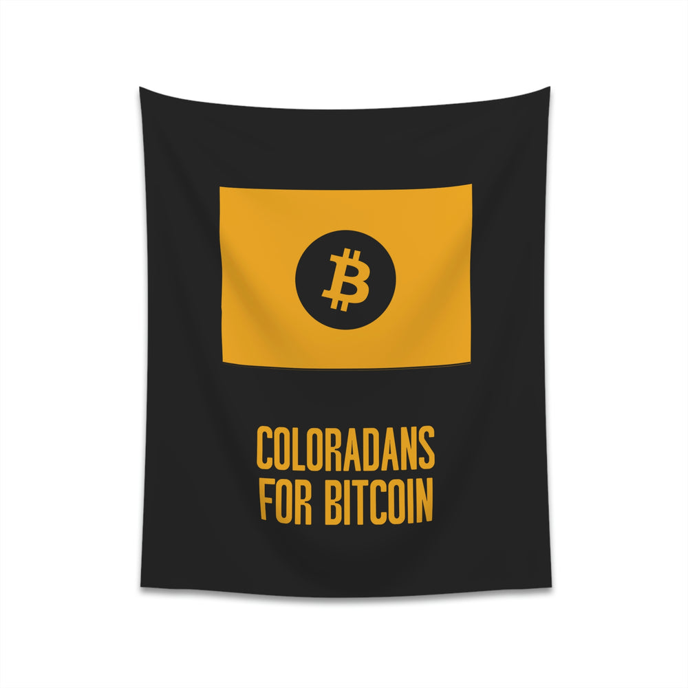 Coloradans for Bitcoin | Wall Tapestry