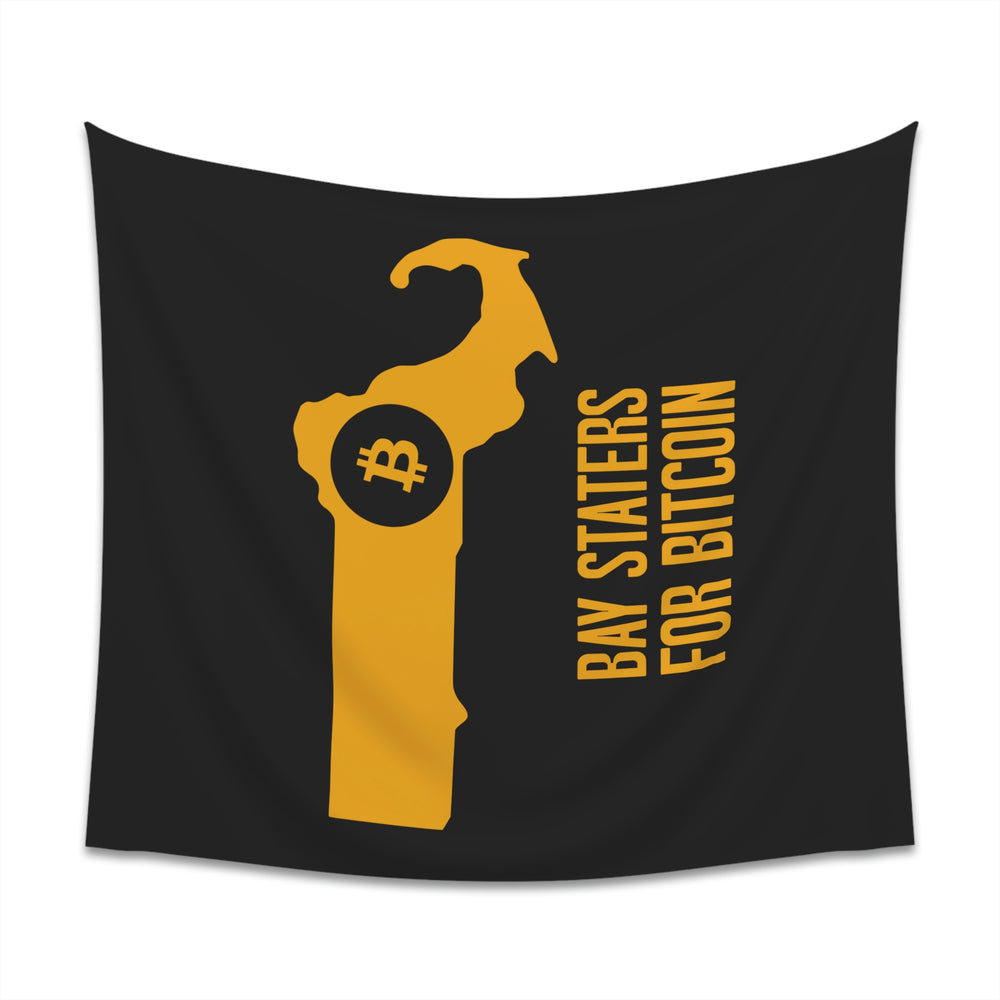 Bay Staters for Bitcoin | Wall Tapestry