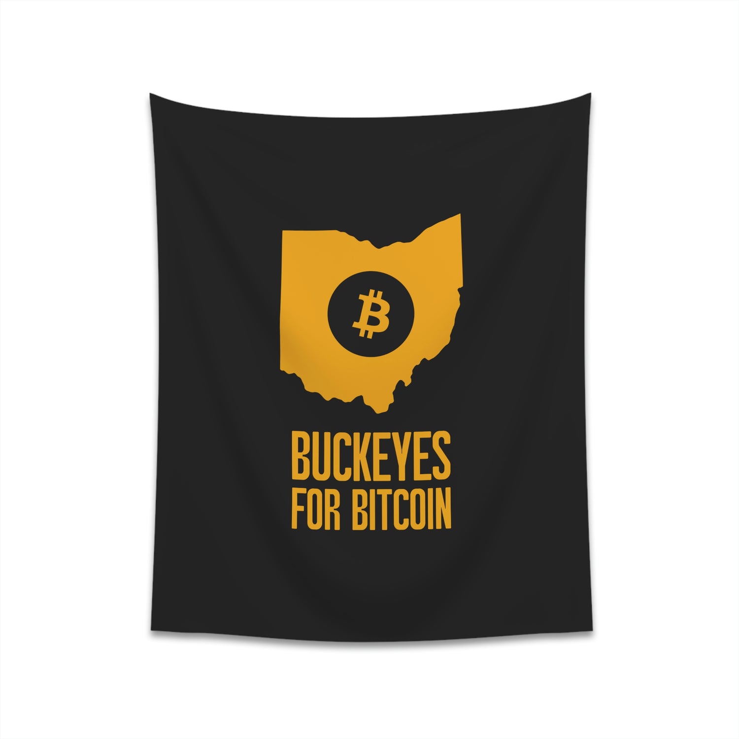 Buckeyes for Bitcoin | Wall Tapestry