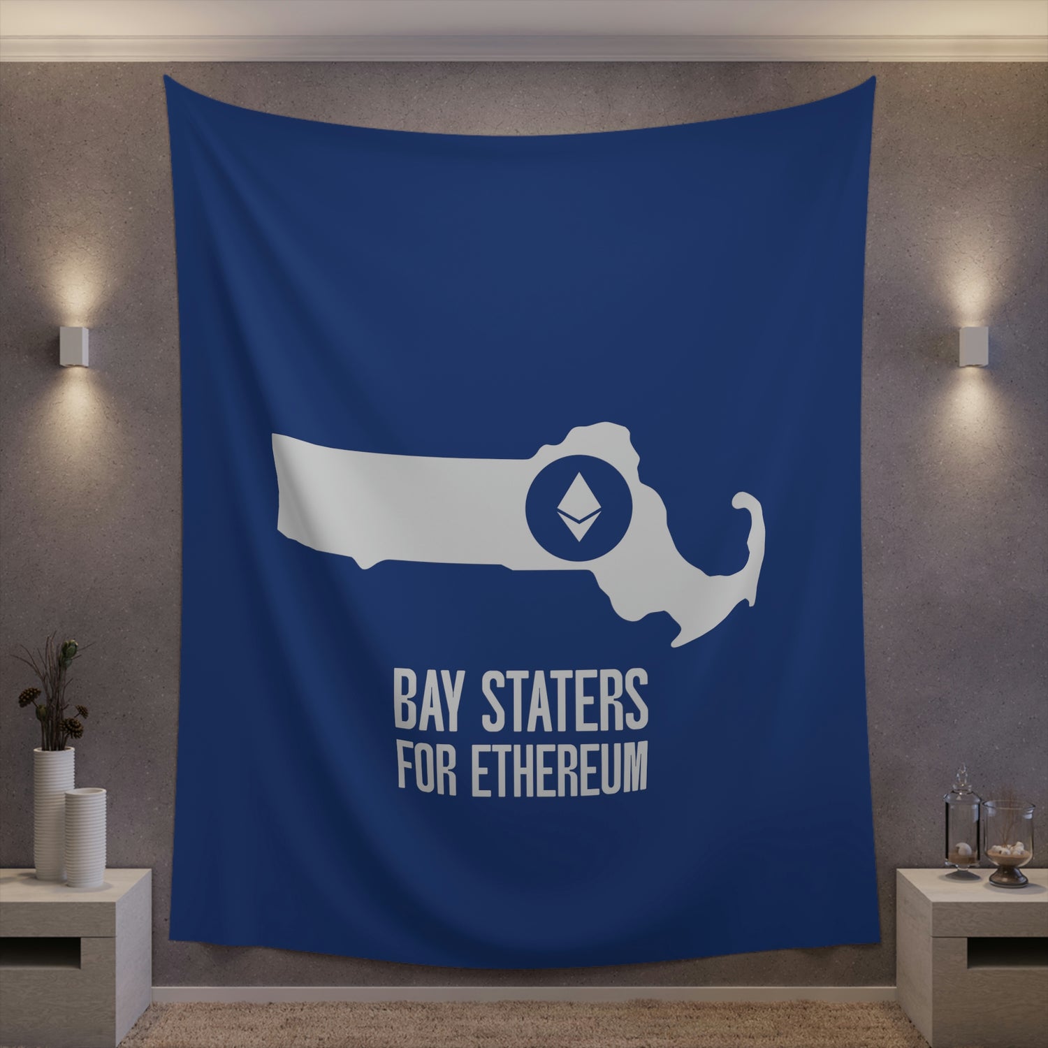 Bay Staters for Ethereum | Wall Tapestry