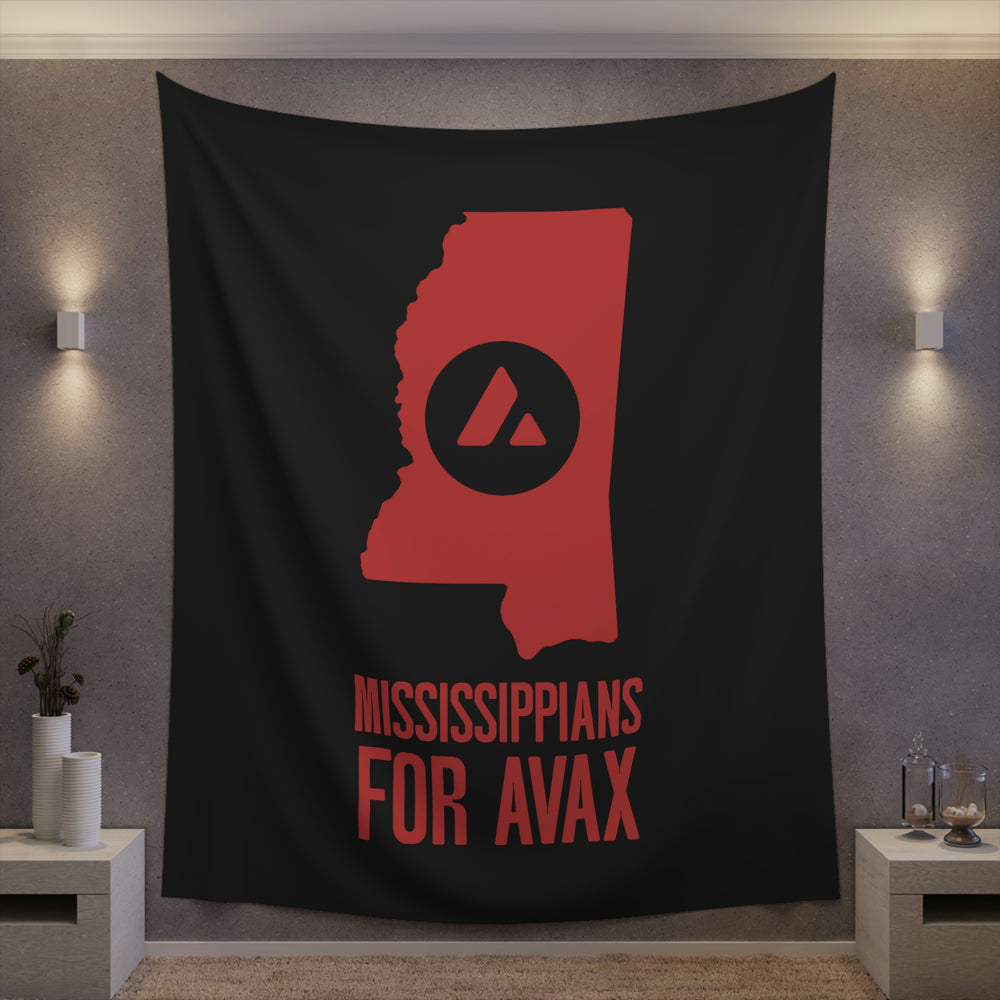 Mississippians for Avax | Wall Tapestry