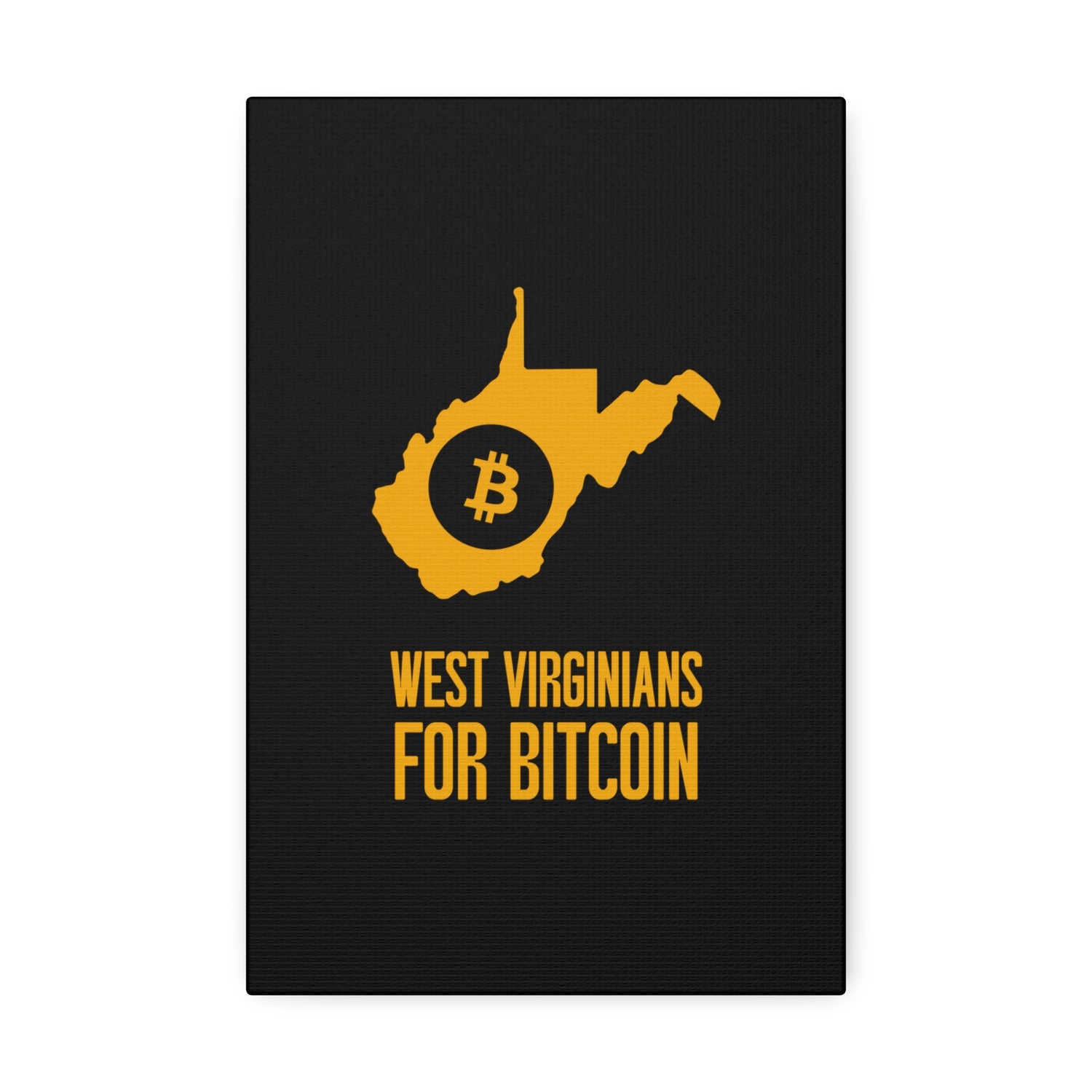 West Virginians for Bitcoin | Wall Canvas