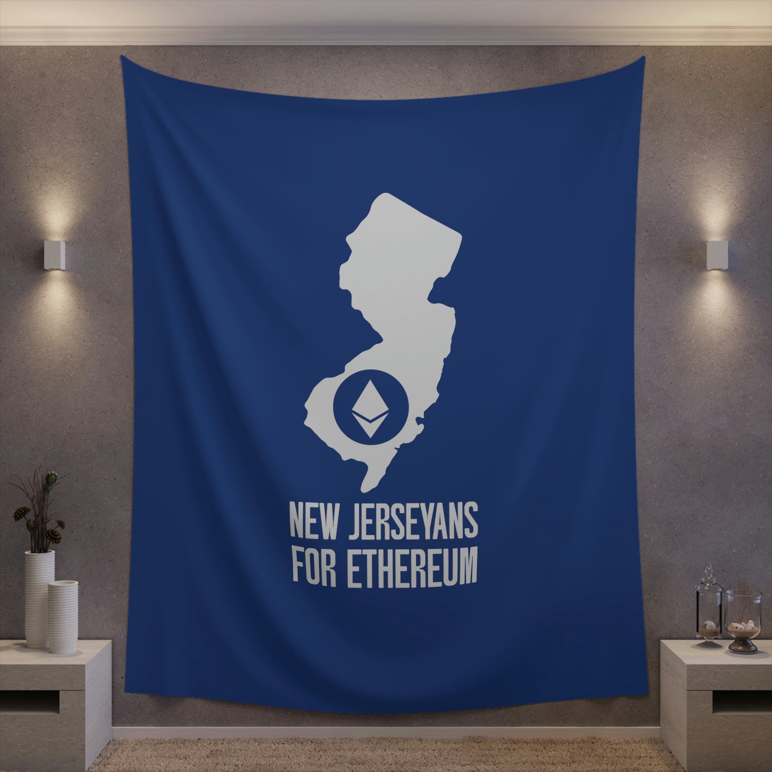 New Jerseyans for Ethereum | Wall Tapestry