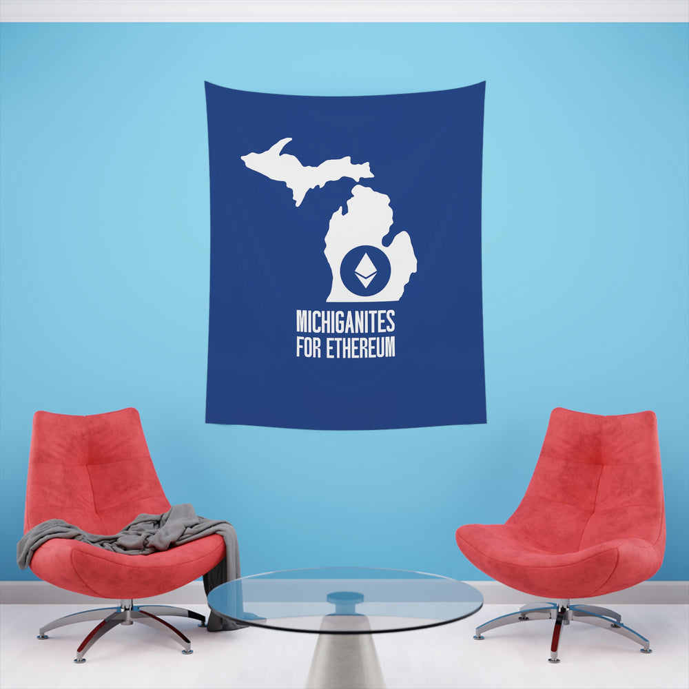 Michiganites for Ethereum | Wall Tapestry