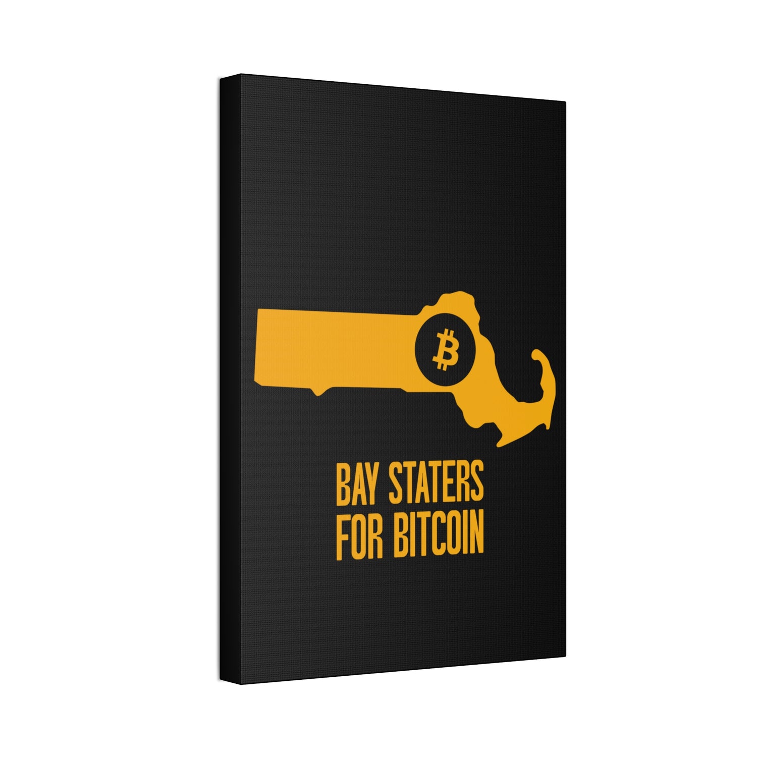 Bay Staters for Bitcoin | Wall Canvas