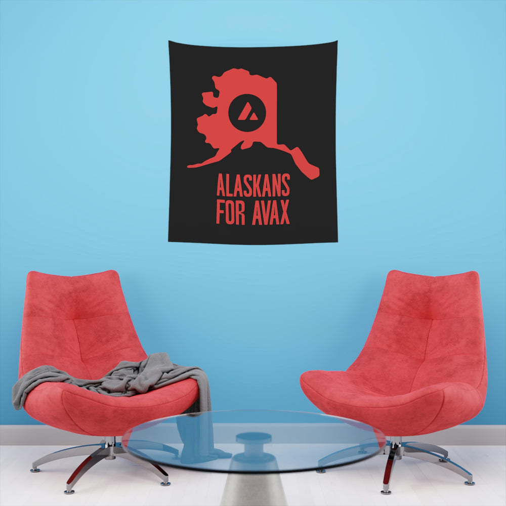 Alaskans for Avax | Wall Tapestry