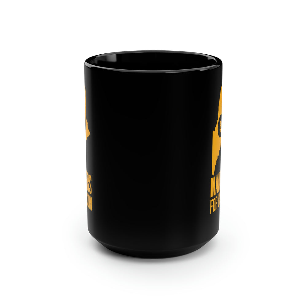 Mainers for Bitcoin | Black Mug