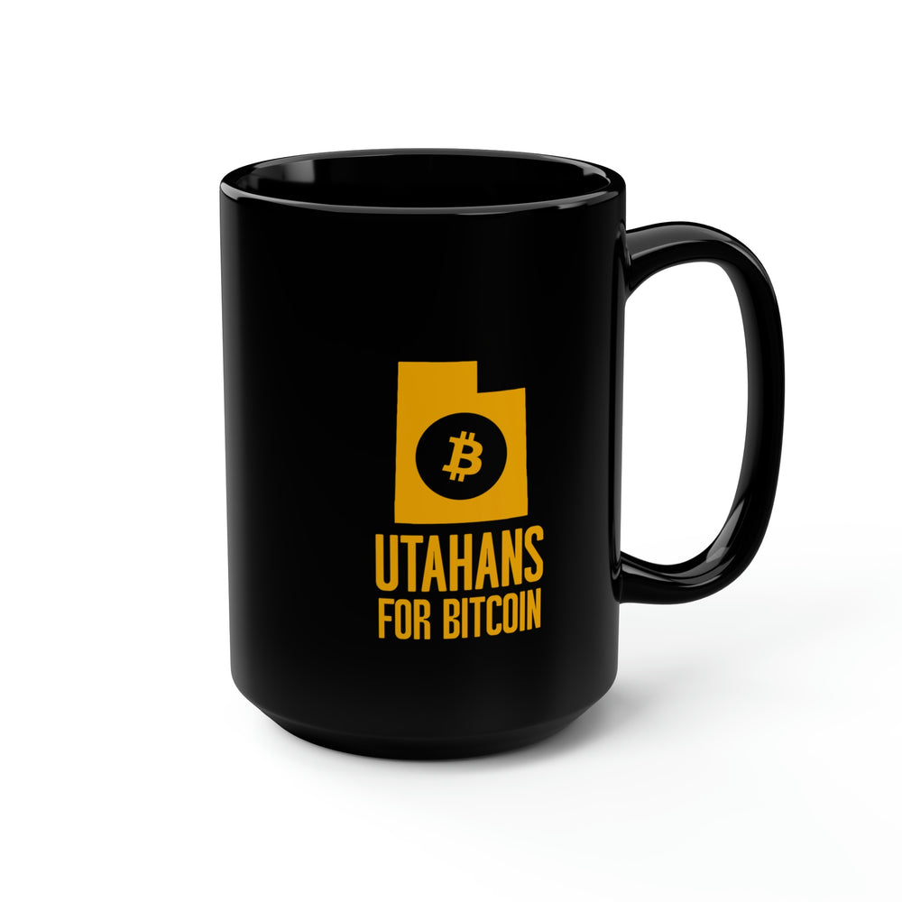 Utahans for Bitcoin | Black Mug