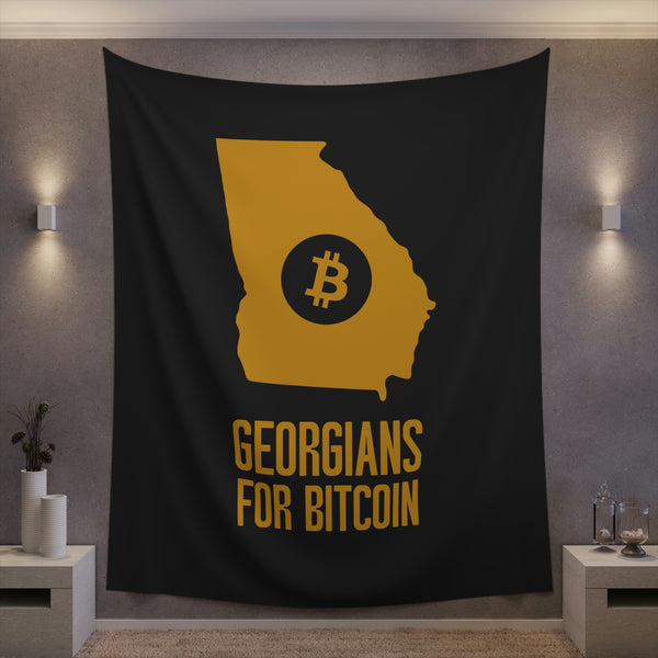 Georgians for Bitcoin | Wall Tapestry