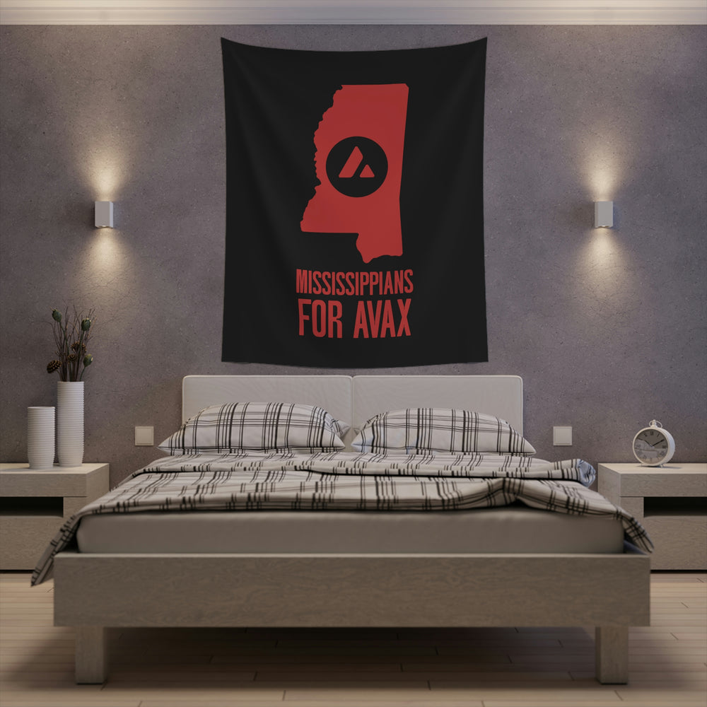 Mississippians for Avax | Wall Tapestry