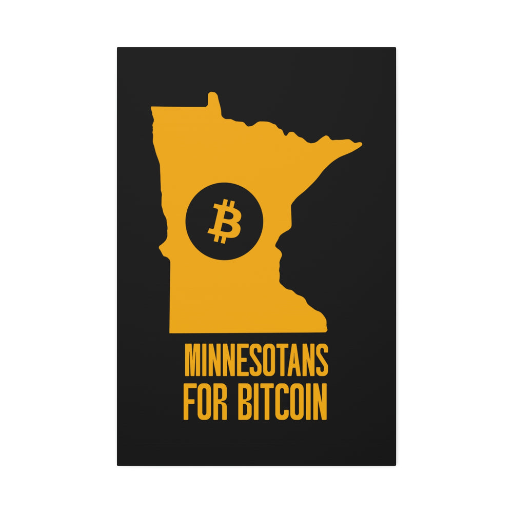 Minnesotans for Bitcoin | Wall Canvas