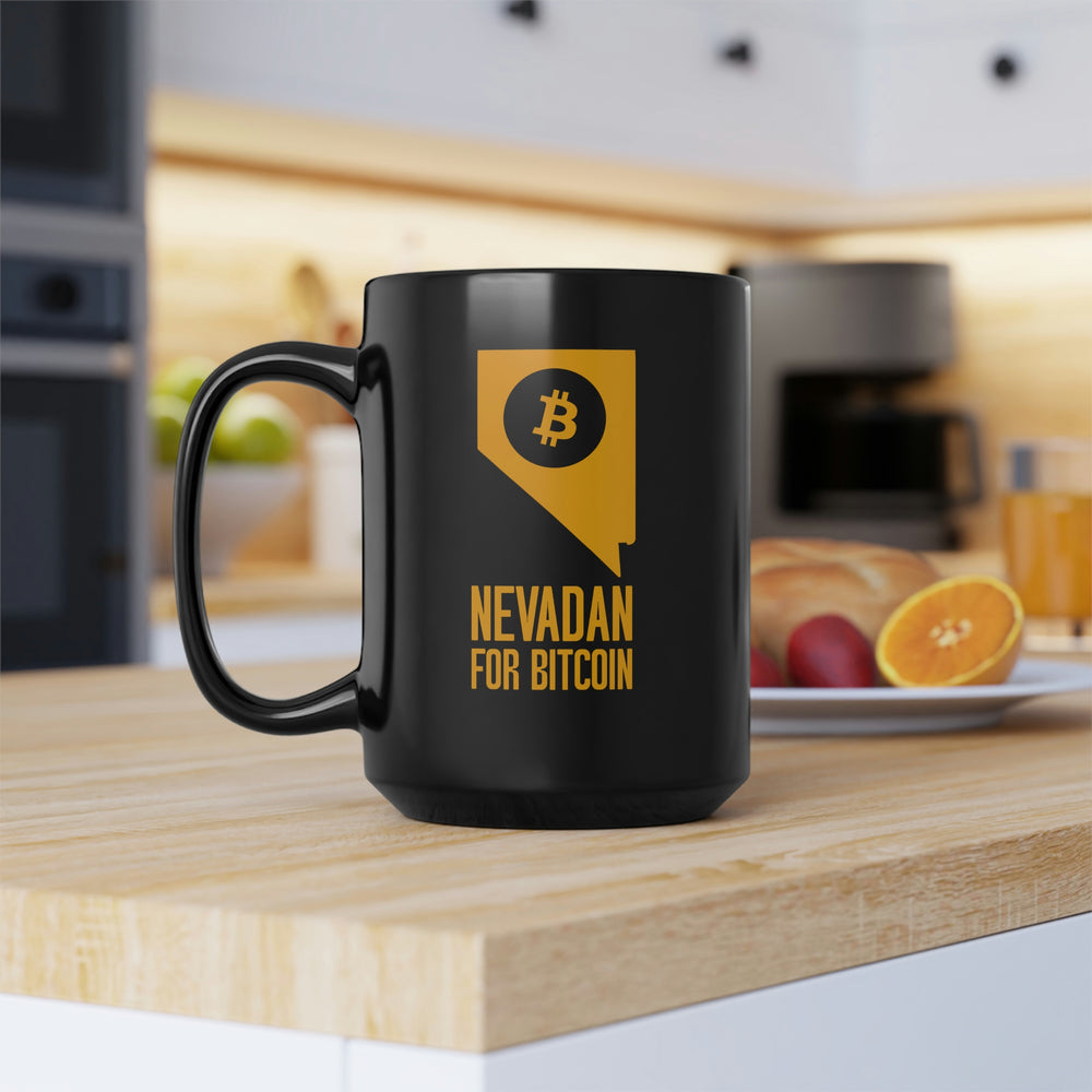 Nevadans for Bitcoin | Black Mug