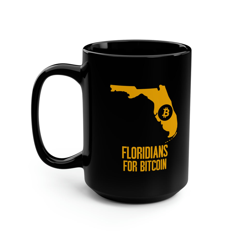 Floridians for Bitcoin | Black Mug