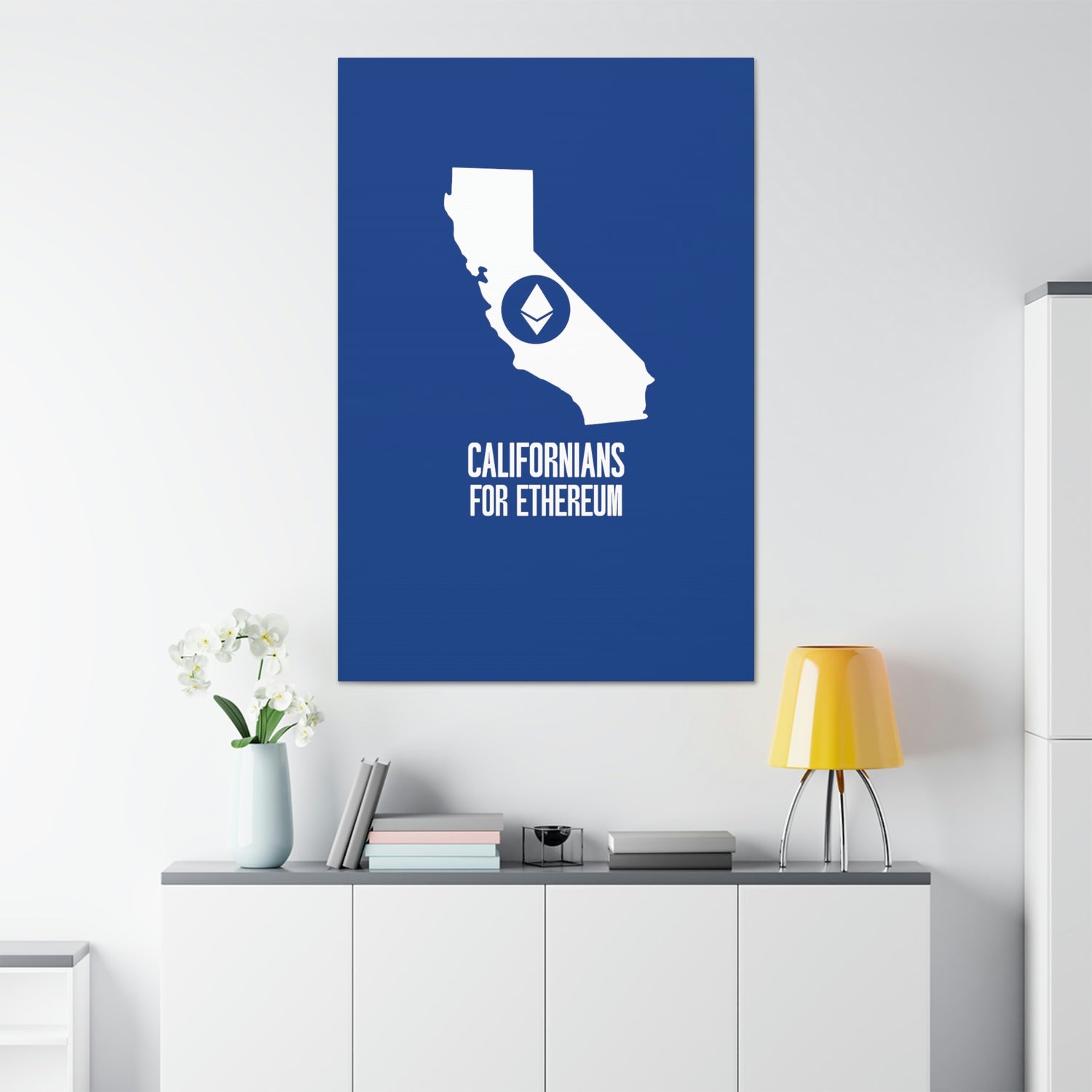 Californians for Ethereum | Wall Canvas