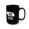 Nebraskans for Ethereum | Black Mug