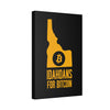 Idahoans for Bitcoin | Wall Canvas