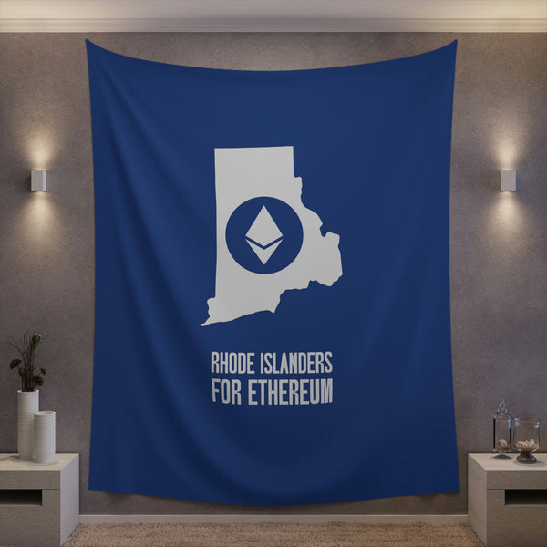 Rhode Islanders for Ethereum | Wall Tapestry