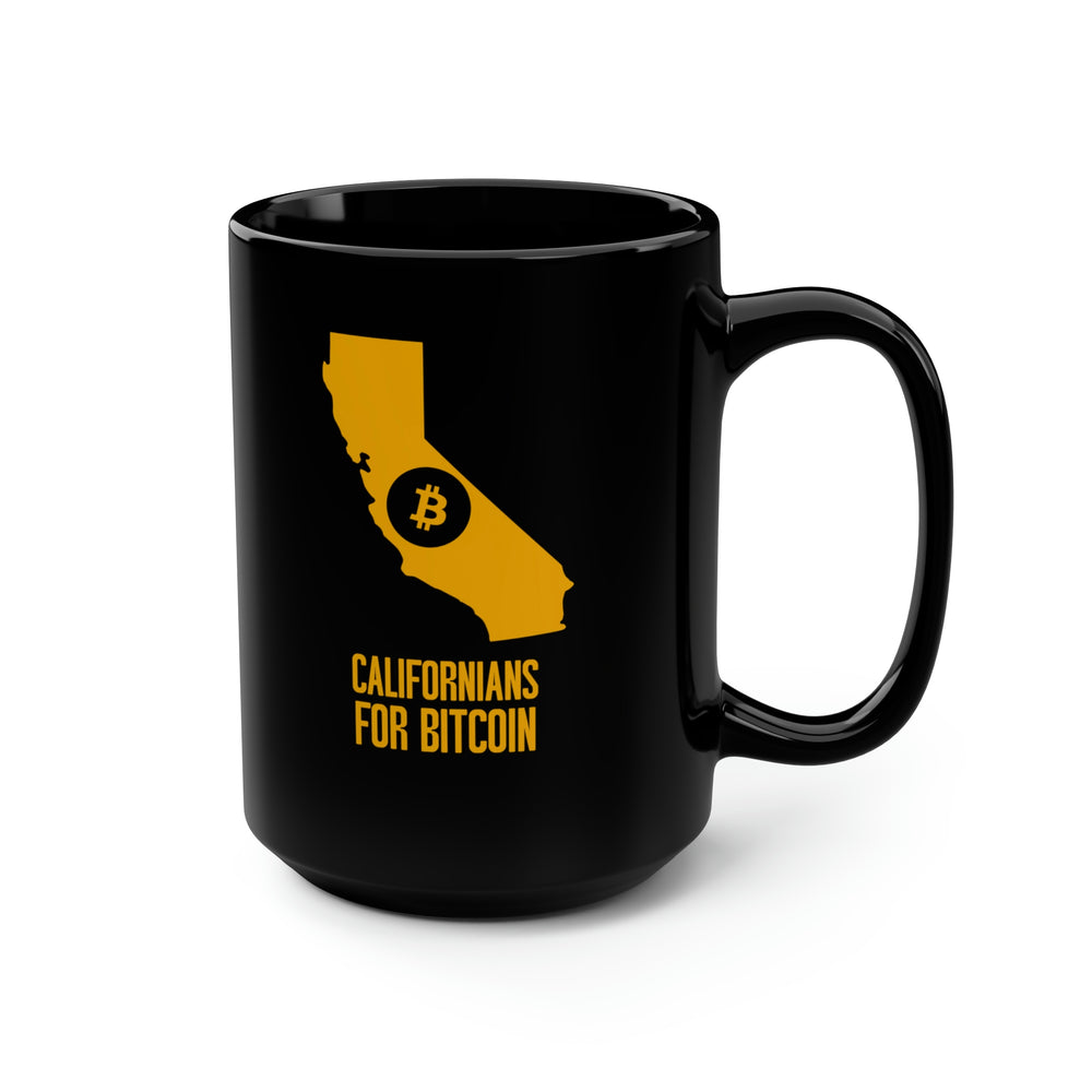 Californians for Bitcoin | Black Mug