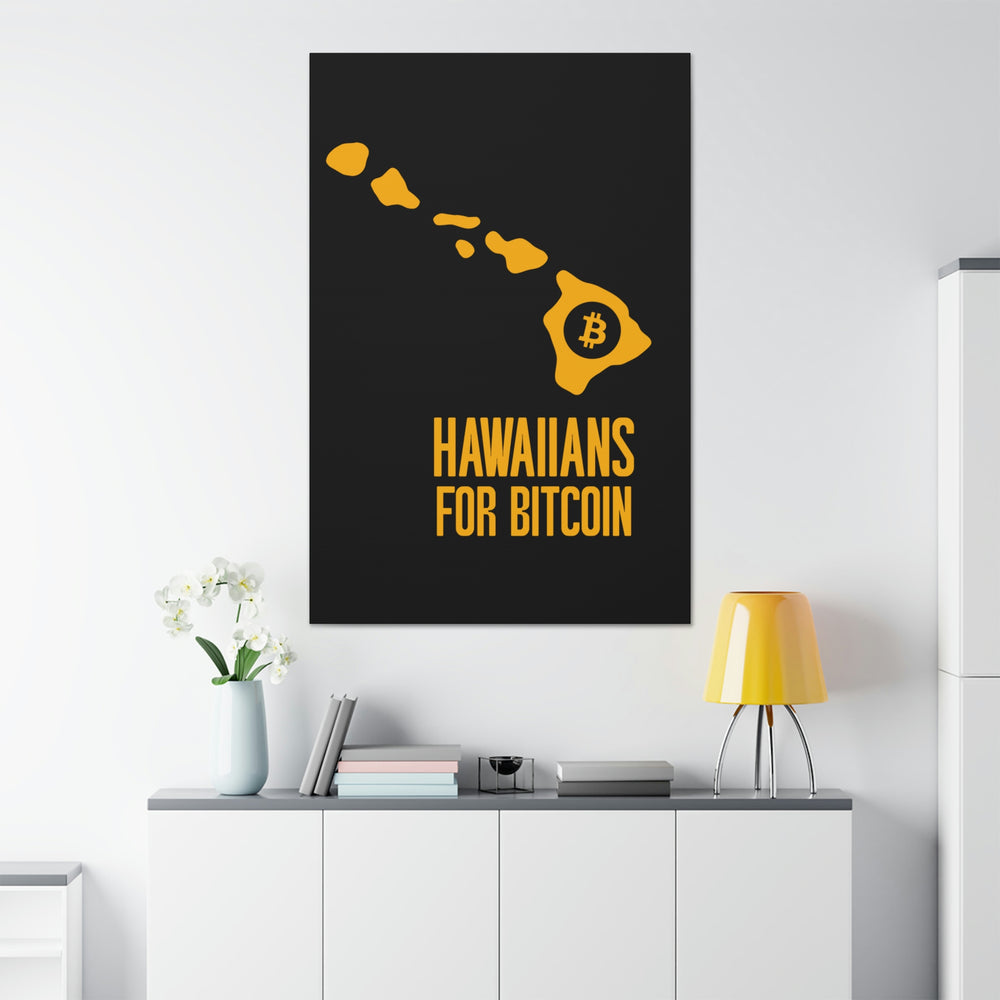 Hawaiians for Bitcoin | Wall Canvas